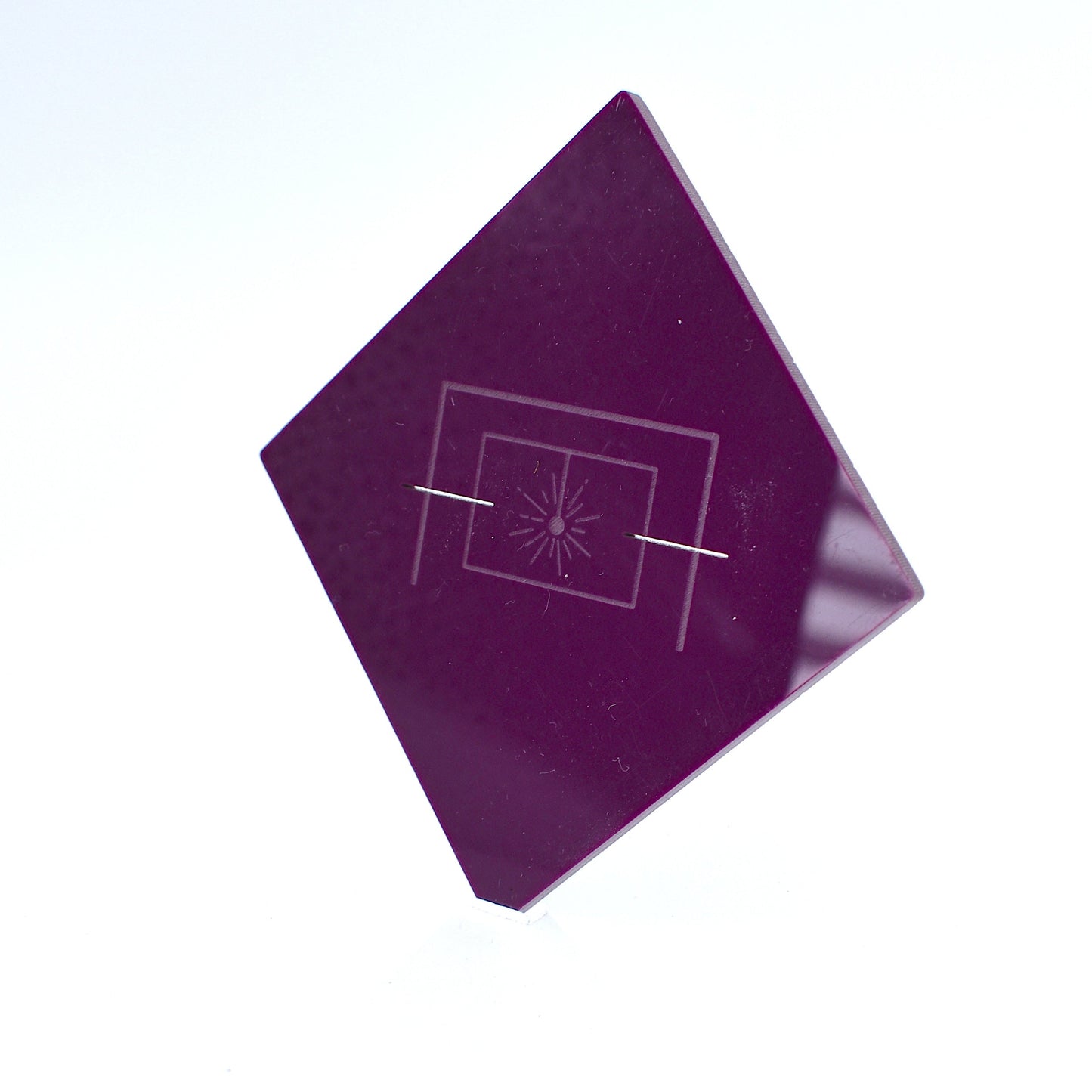 1/8" Amethyst Purple Earthy Cast Acrylic Sheet