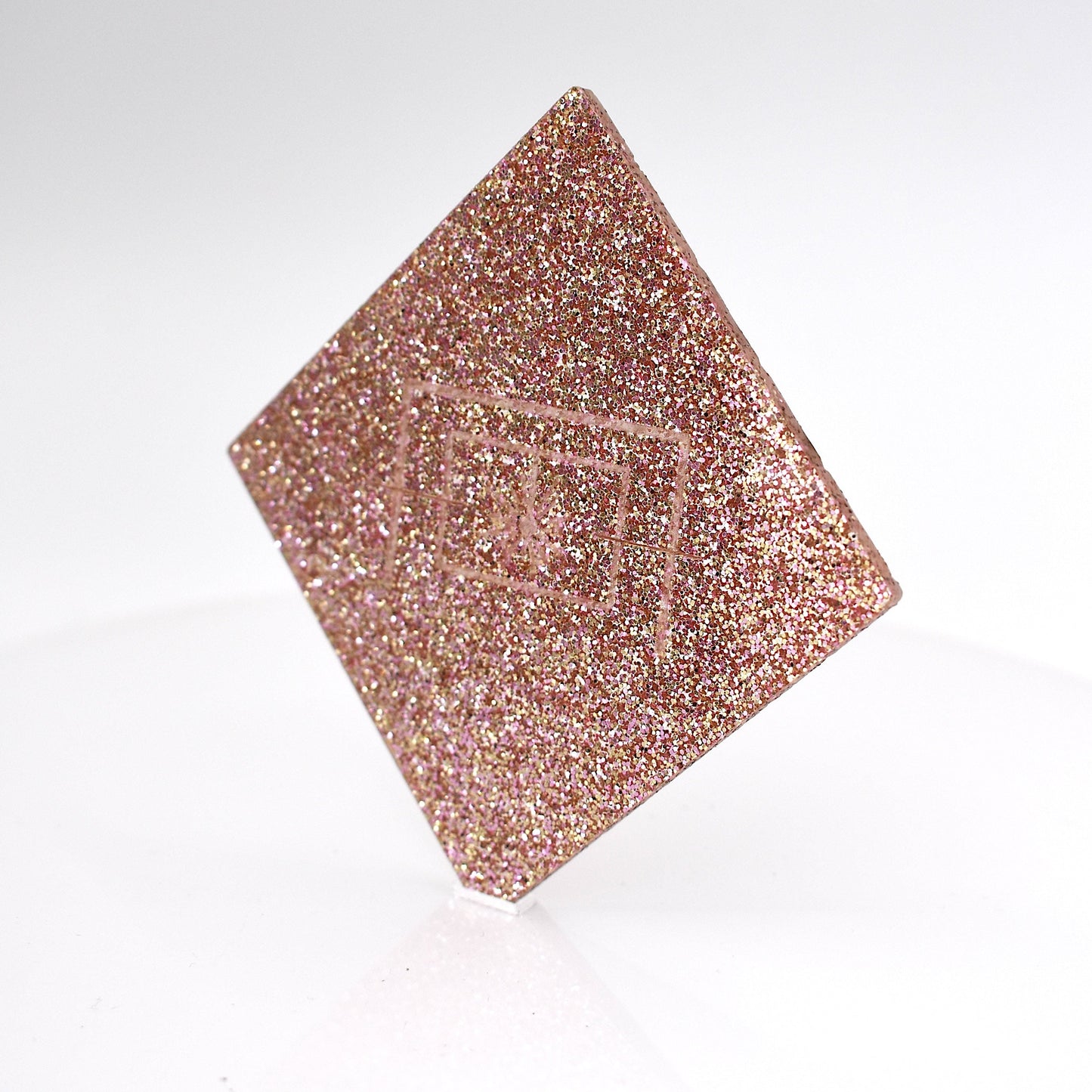 1/8" Champagne Glitter Cast Acrylic Sheet