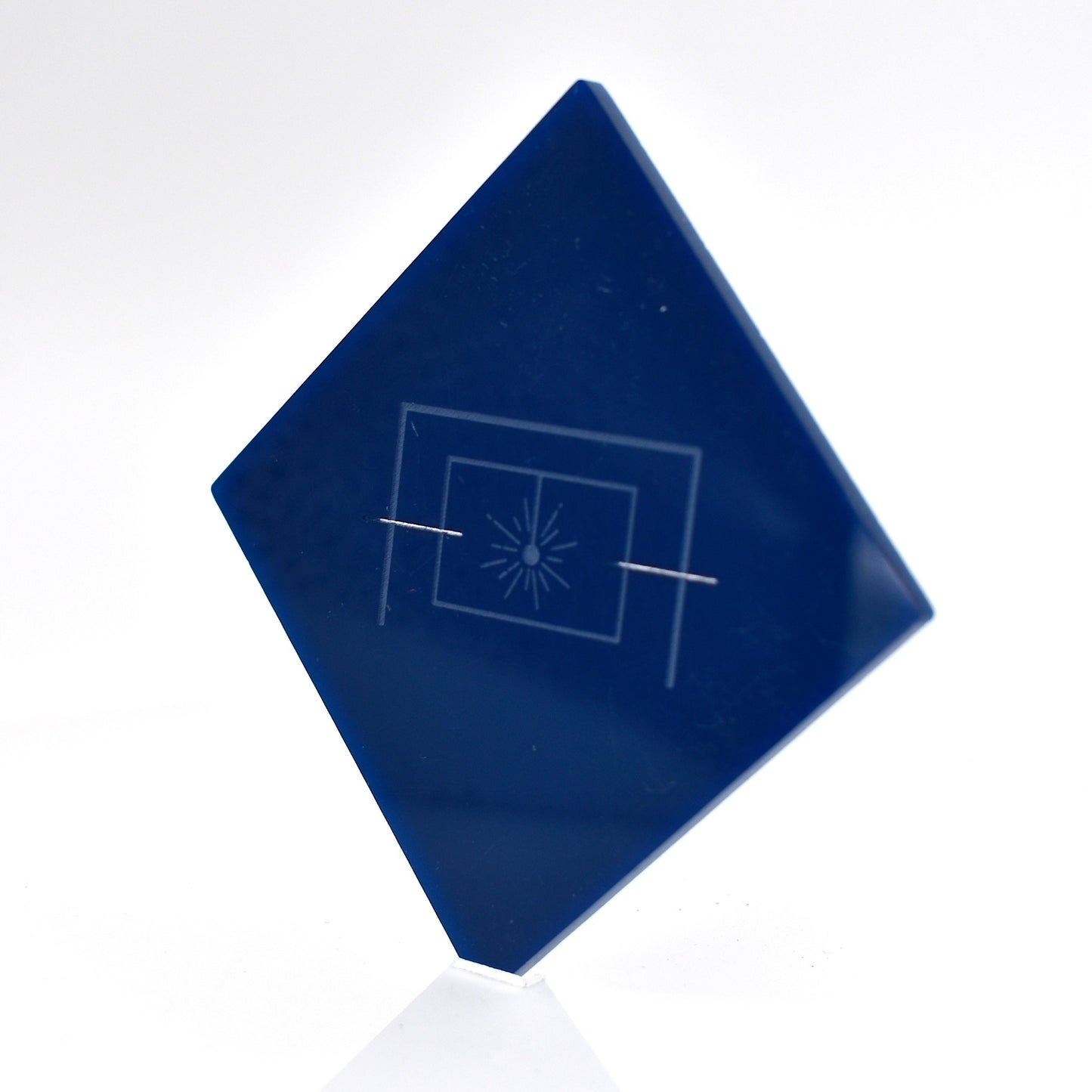 1/8" Sapphire Navy Earthy Cast Acrylic Sheet