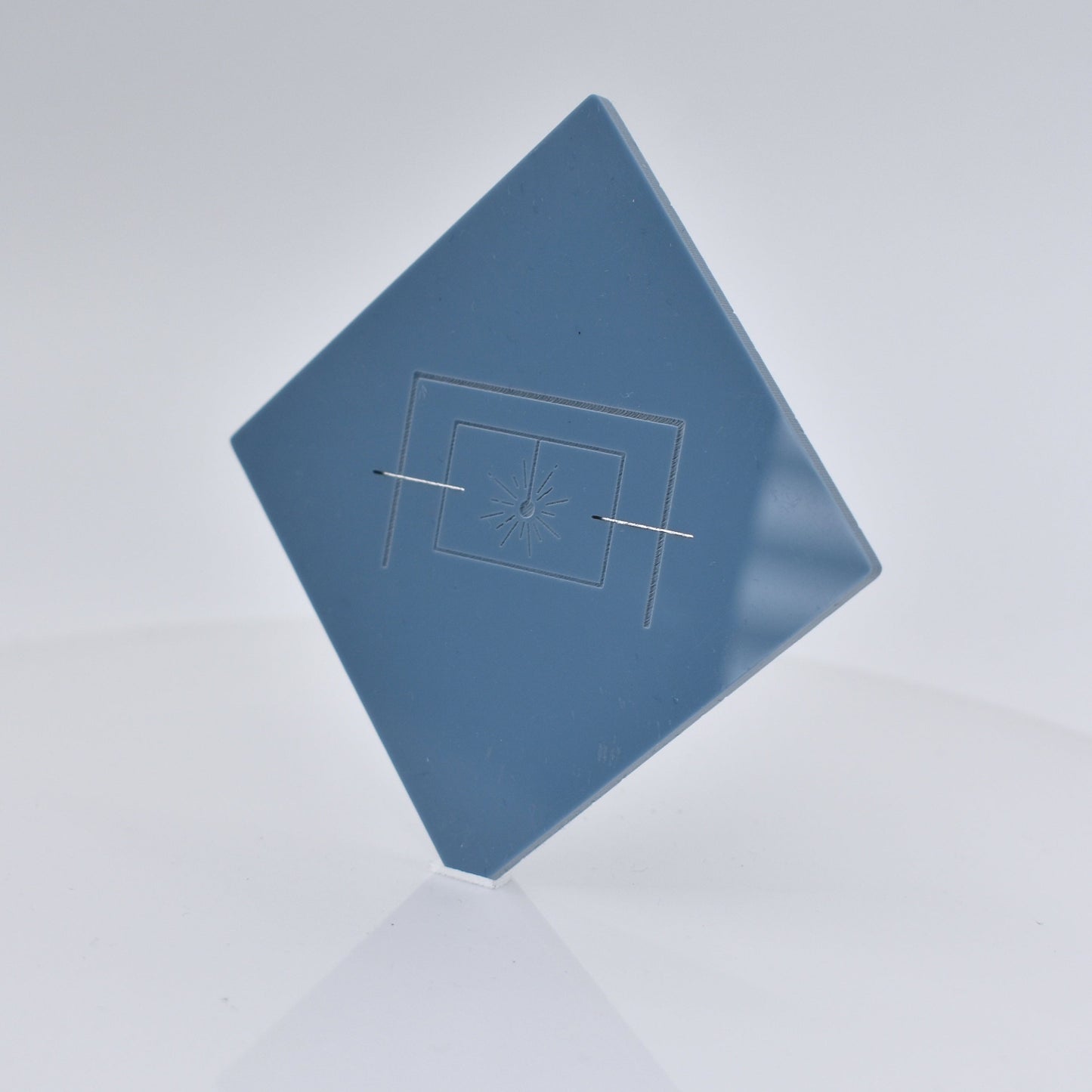 1/8" Aquamarine Blue Earthy Cast Acrylic Sheet