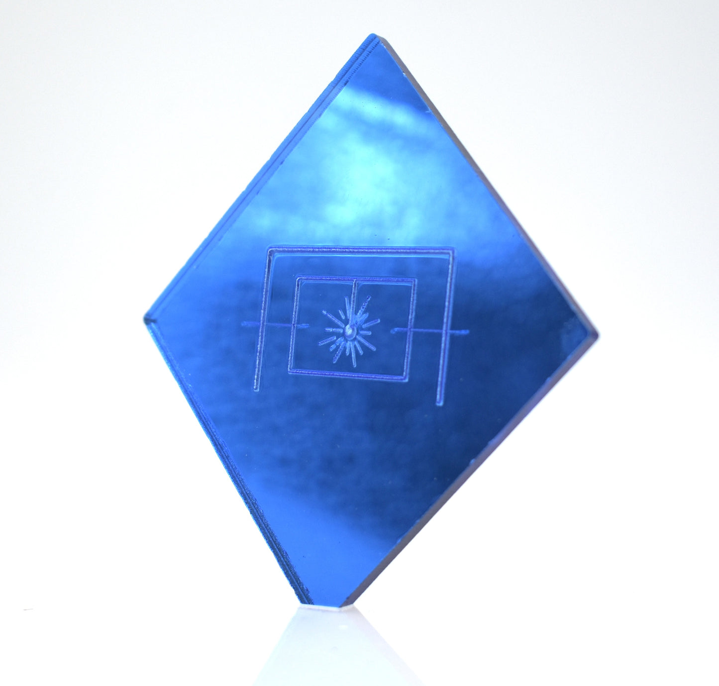 1/8" Brilliant Blue Mirror Acrylic Sheet