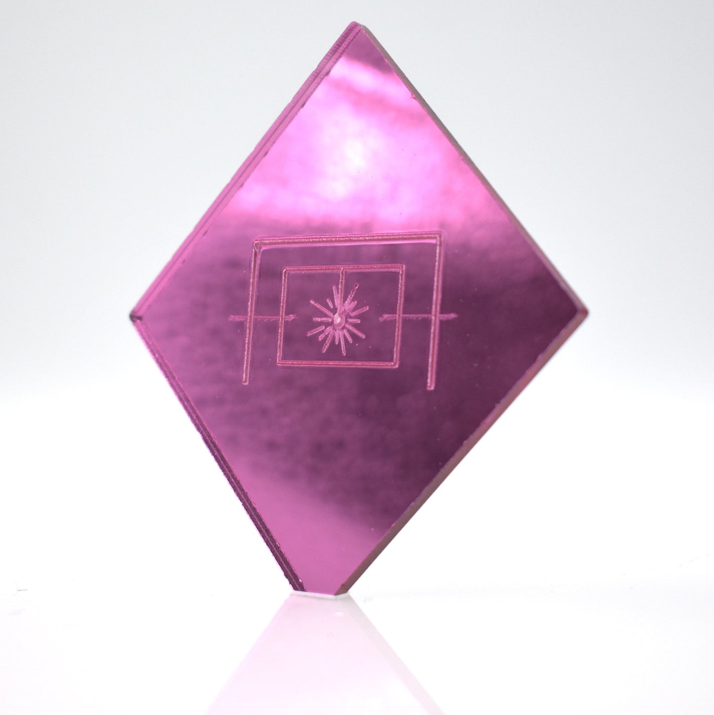 1/8" Fucshia Mirror Acrylic Sheet