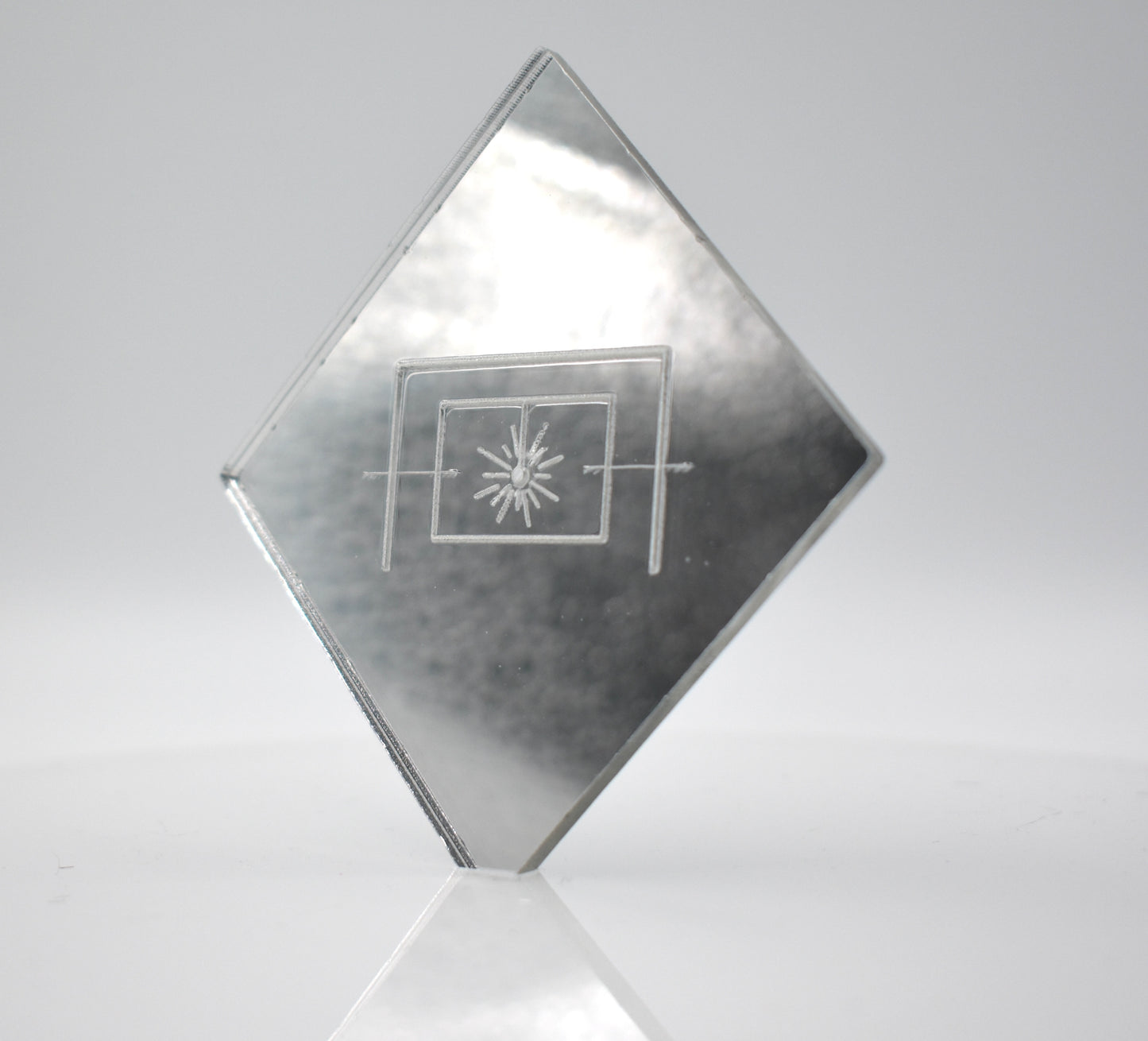 1/8" Silver Mirror Acrylic Sheet