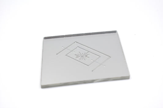 1/8" Silver Mirror Acrylic Sheet