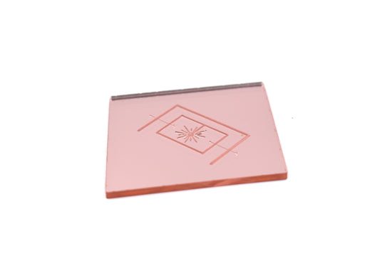 1/8" Rose Gold Mirror Acrylic Sheet
