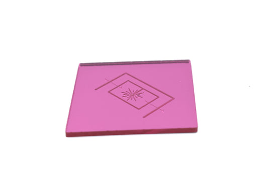 1/8" Fucshia Mirror Acrylic Sheet