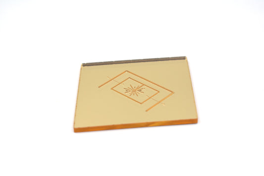 1/8" Champagne Gold Mirror Acrylic Sheet