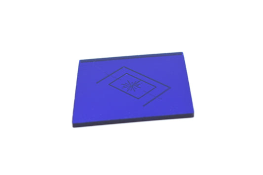 1/8" Blue Mirror Acrylic Sheet