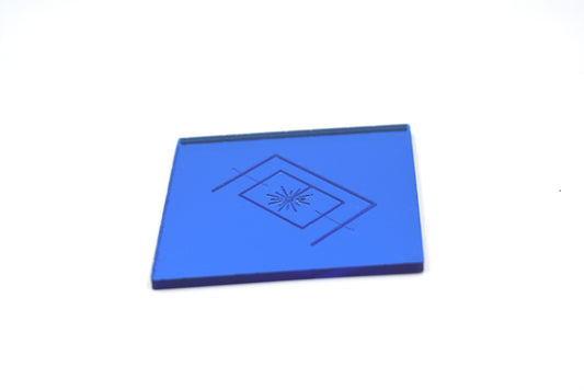 1/8" Brilliant Blue Mirror Acrylic Sheet