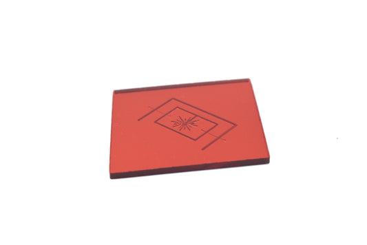 1/8" Red Mirror Acrylic Sheet