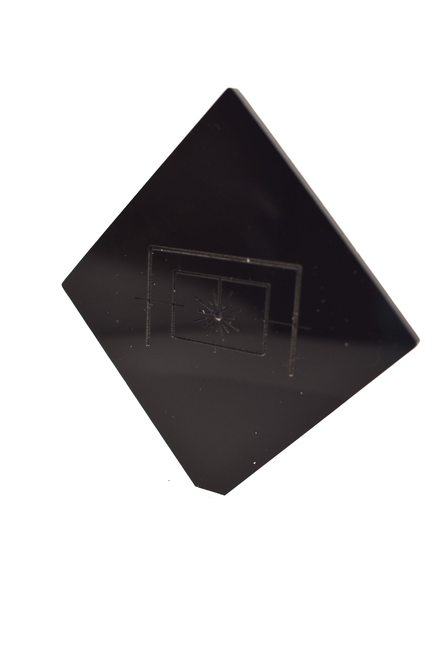 1/8" Classic Black Cast Acrylic Sheet