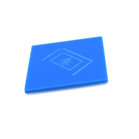 1/8" Classic Bright Blue Cast Acrylic Sheet