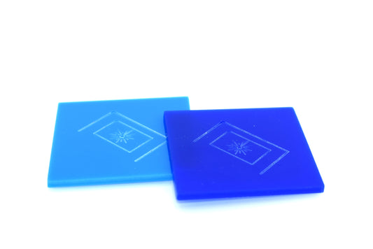 1/8" Classic Blue Cast Acrylic Sheet