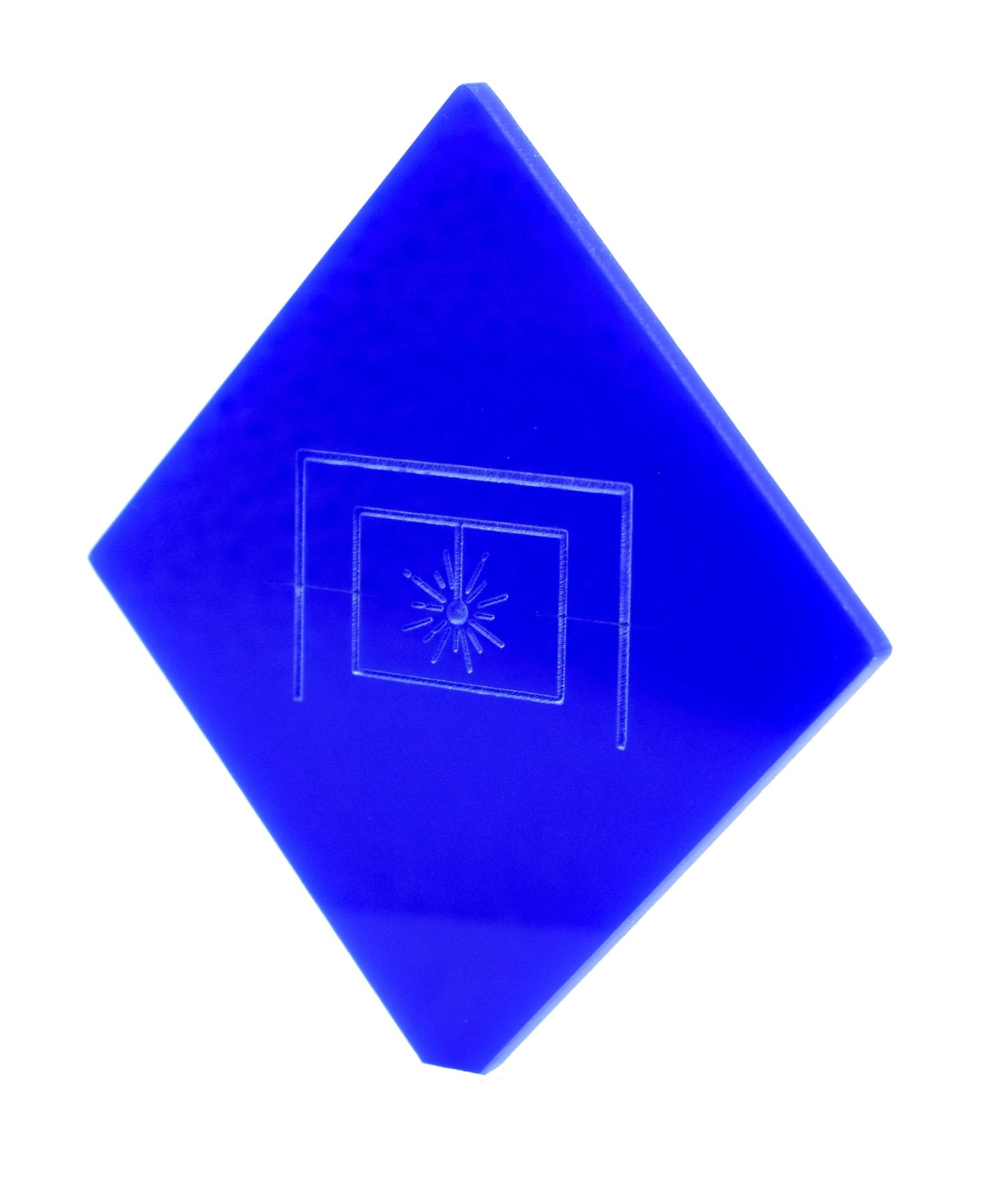 1/8" Classic Blue Cast Acrylic Sheet