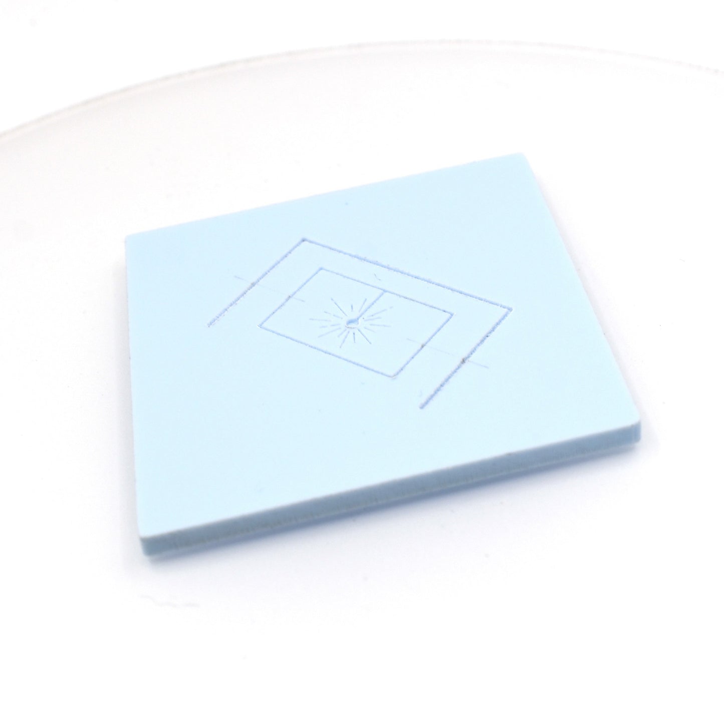 1/8" Baby Blue Pastel Cast Acrylic Sheet