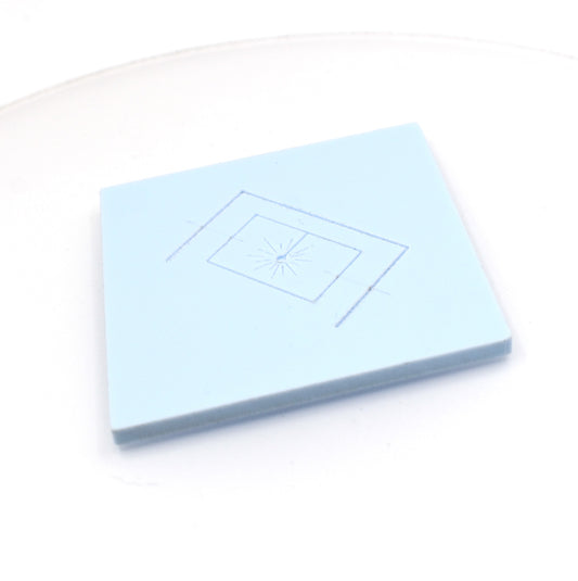 1/8" Baby Blue Pastel Cast Acrylic Sheet