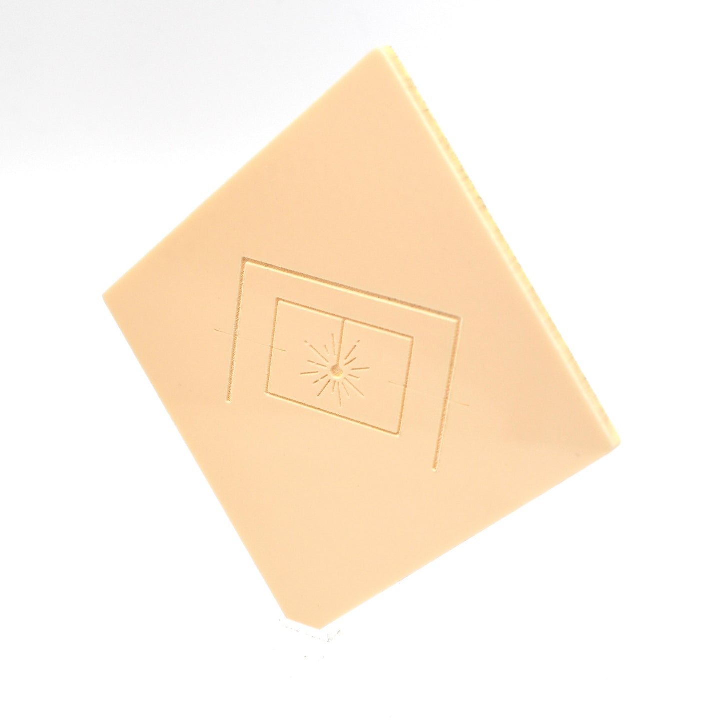 1/8" Sandy Beige Pastel Cast Acrylic Sheet