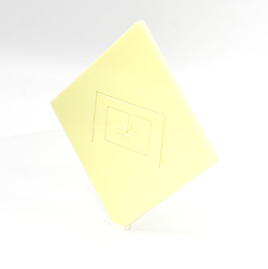 1/8" Pale Yellow Pastel Cast Acrylic Sheet
