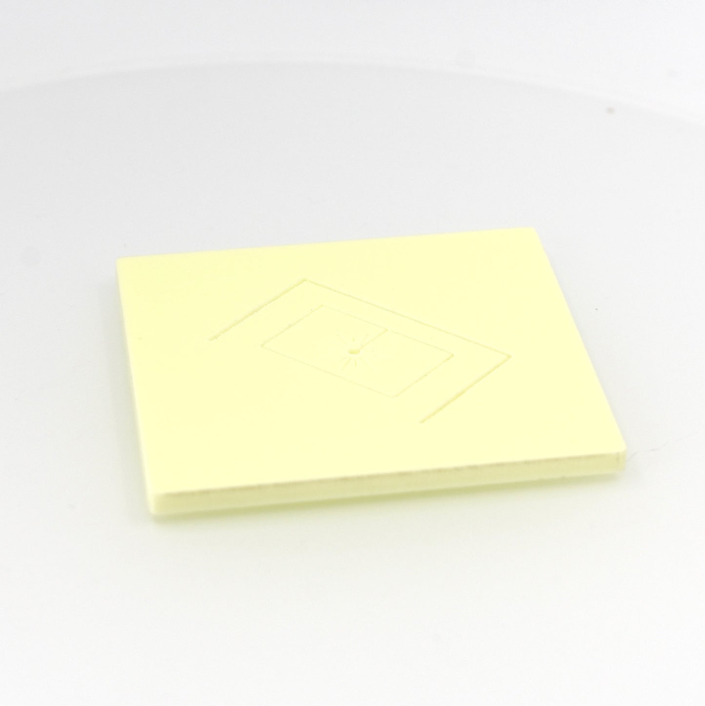 1/8" Pale Yellow Pastel Cast Acrylic Sheet