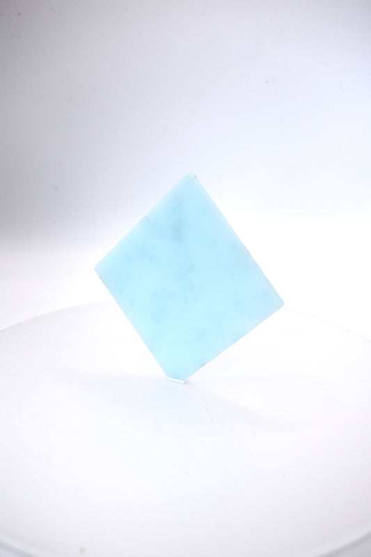 1/8" Sparkle Cotton Candy Blue Cast Acrylic