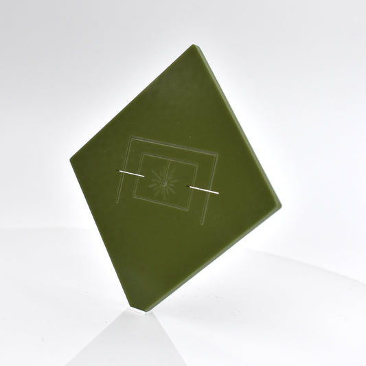 1/8" Peridot Olive Green Earthy Cast Acrylic Sheet
