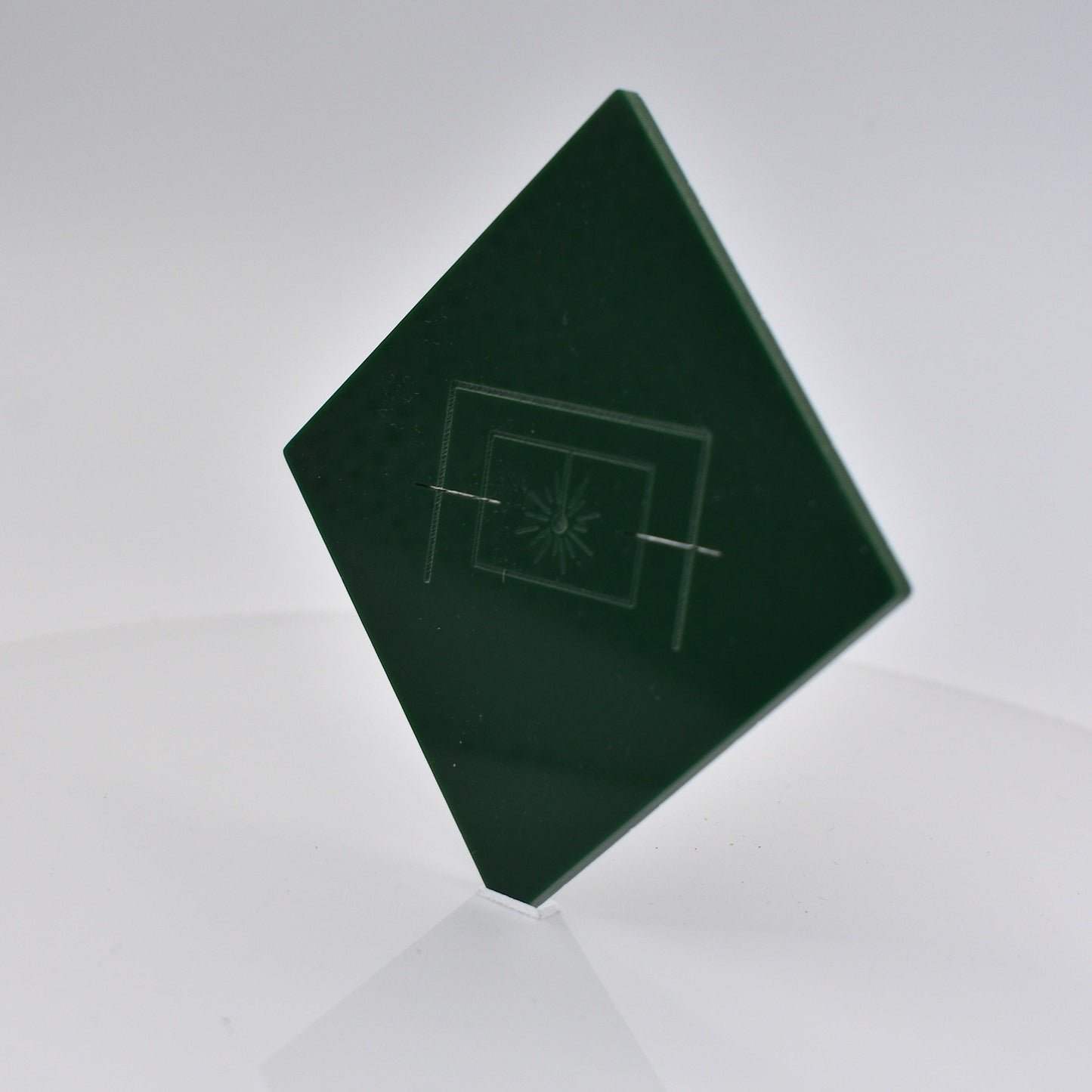 1/8" Emerald Green Earthy Cast Acrylic Sheet