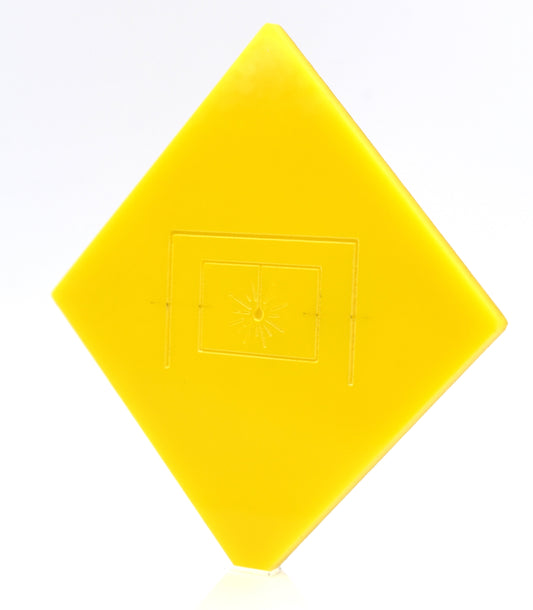 1/8" Classic Yellow Cast Acrylic Sheet