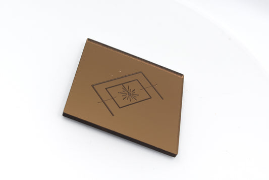 1/8"  Mocha Mirror Acrylic Sheet