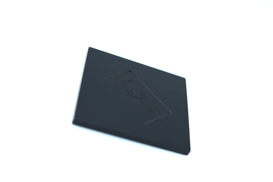 1/8" Classic Black Cast Acrylic Sheet