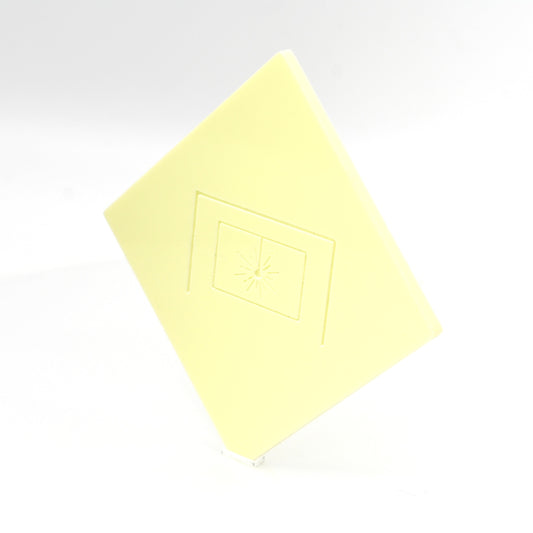 1/8" Pale Yellow Pastel Cast Acrylic Sheet