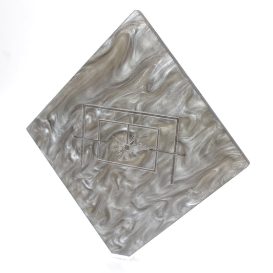 1/8" Smoke Gray Pearlescent Acrylic Sheet