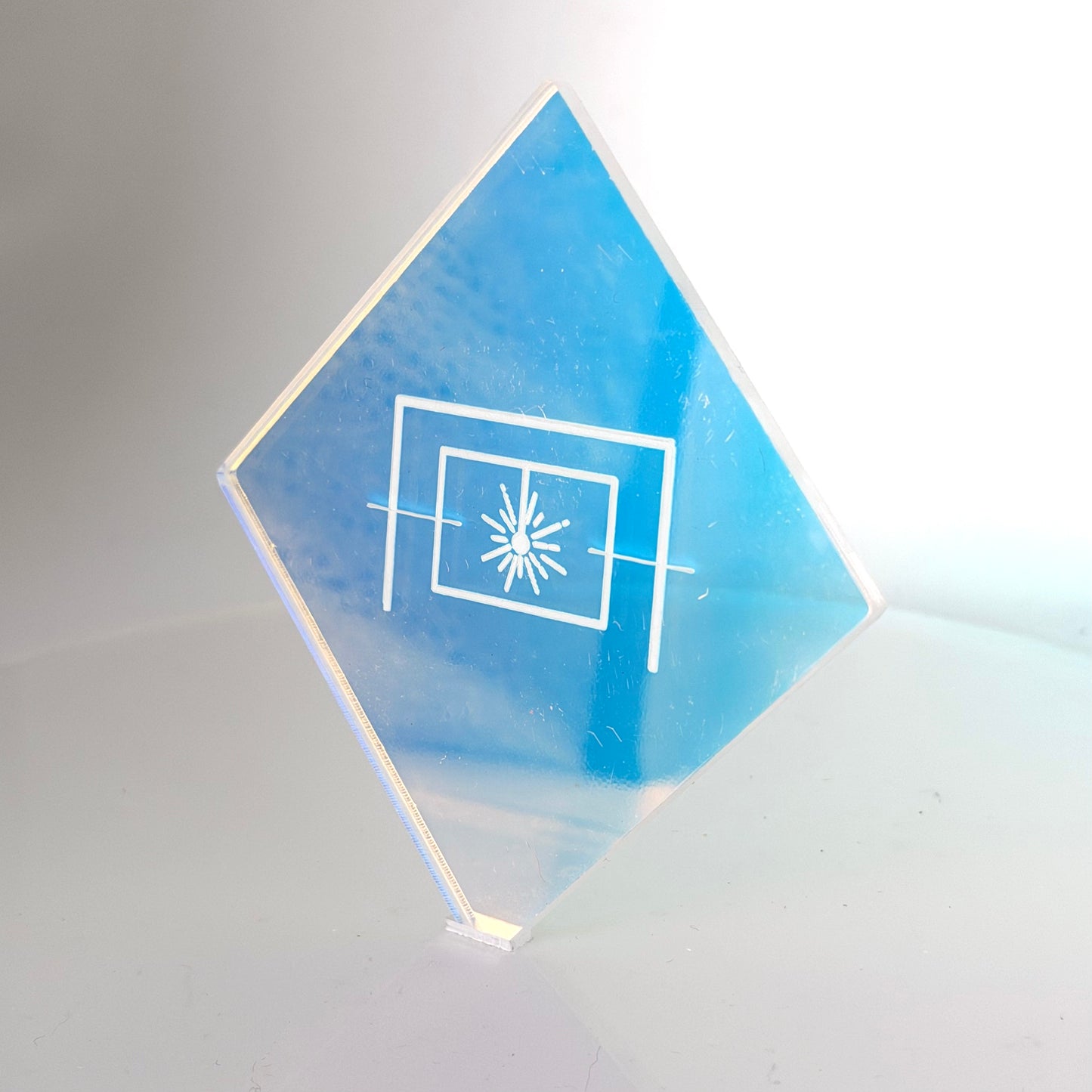 1/8" Translucent Holographic Cast Acrylic